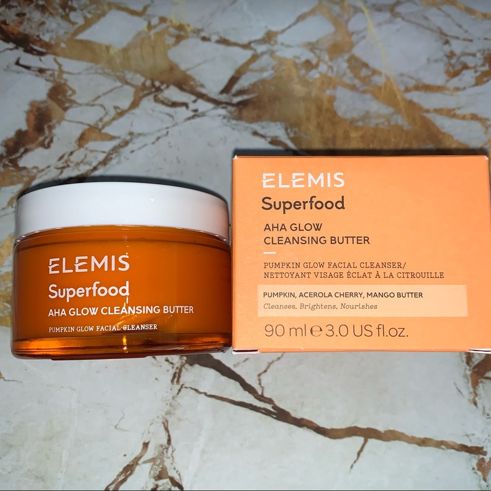 Elemis Superfood AHA Glow Cleansing Butter NWT